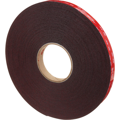 VHB Tape, 33 m (108') L x 18 mm (3/4") W, 45 mils, Acrylic D. Morneault & Fils