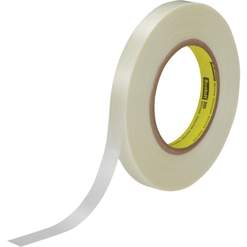 Scotch&reg; Filament Tape, 6.6 mils Thick, 9 mm (0.35") x 55 m (180')  D. Morneault & Fils