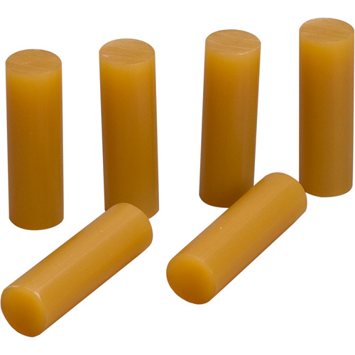 Hot Melt Adhesive, 5/8" Dia. x 2" L, Amber D. Morneault & Fils