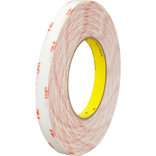 Double-Coated Tissue Tape 9456, 25.4 mm (1") x 66 m (216'), Clear D. Morneault & Fils