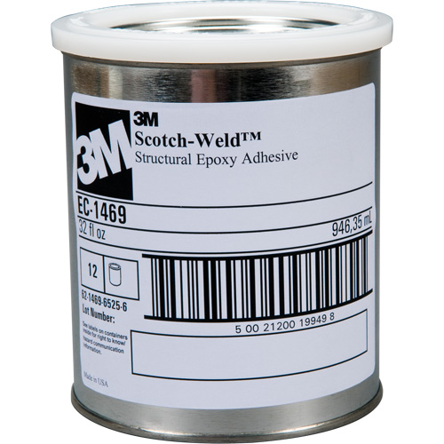 Scotch-Weld Adhesive, 0.94 L, Pail, One-Part, Off-White D. Morneault & Fils