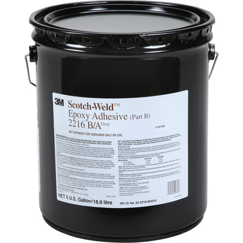 Scotch-Weld Adhesive, 5 gal., Pail, Two-Part, Grey D. Morneault & Fils