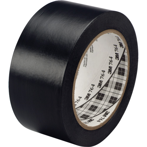 764 General-Purpose Vinyl Tape, 25.4 mm (1") W x 32.9 m (108') L, 5 mils, Black D. Morneault & Fils