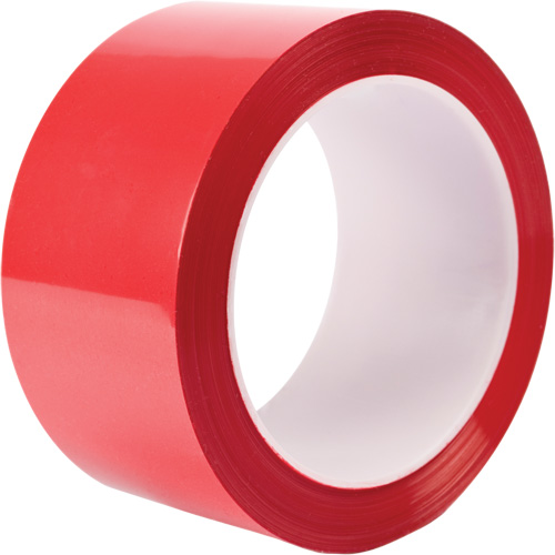 Ruban en polyester, Polyester, 25,4 mm (1") la x 66 m (216') lo, 1,9 mils &eacute;pais D. Morneault & Fils
