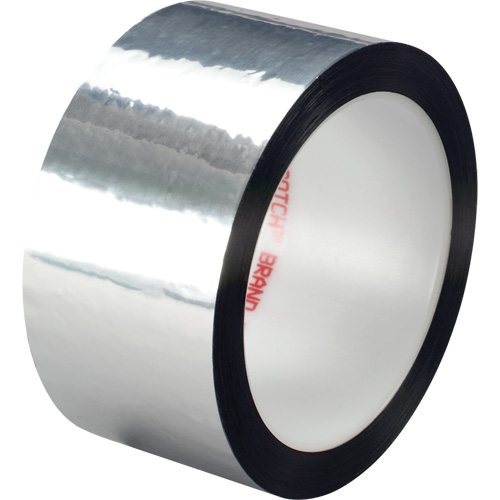 Ruban en polyester, Polyester, 25,4 mm (1") la x 66 m (216') lo, 1,9 mils &eacute;pais D. Morneault & Fils