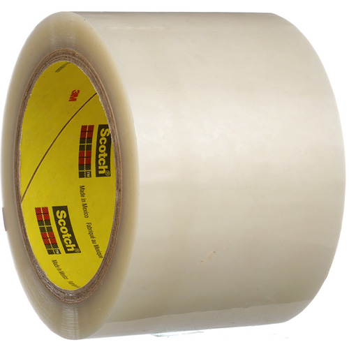 Ruban en polyester, Polyester, 76 mm (3") la x 66 m (216') lo, 2,2 mils &eacute;pais D. Morneault & Fils