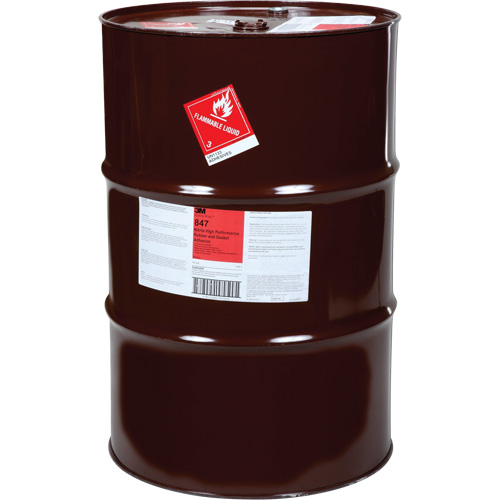 Adh&eacute;sive en nitrile haute performance pour caoutchouc et joint &eacute;tanche Scotch-Weld, Baril, Brun D. Morneault & Fils