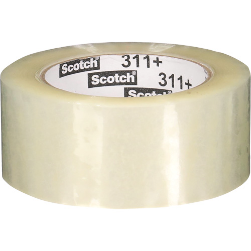 Scotch&reg; 311+ Box Sealing Tape, Acrylic Adhesive, 48 mm (1-22/25") x 100 m (328') D. Morneault & Fils