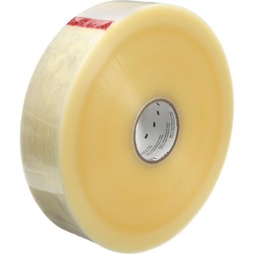 Scotch&reg; Box Sealing Tape 371, Hot Melt Adhesive, 1.9 mils, 72 mm (3") x 1500 m (4921') D. Morneault & Fils