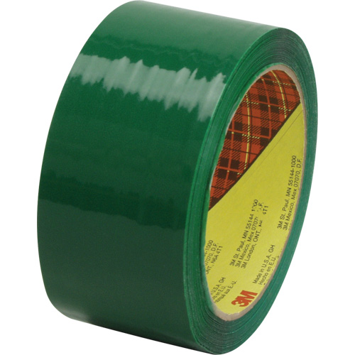Scotch&reg; Box Sealing Tape 371, Hot Melt Adhesive, 1.9 mils, 48 mm (2") x 100 m (328') D. Morneault & Fils