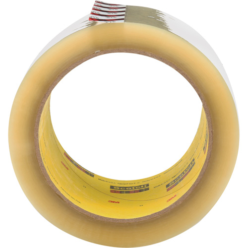 Scotch&reg; Box Sealing Tape 373, Hot Melt Adhesive, 2.5 mils, 72 mm (3") x 50 m (164') D. Morneault & Fils