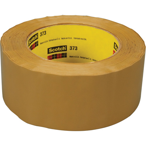 Scotch&reg; Box Sealing Tape 373, Hot Melt Adhesive, 2.5 mils, 48 mm (2") x 914 m (2998') D. Morneault & Fils