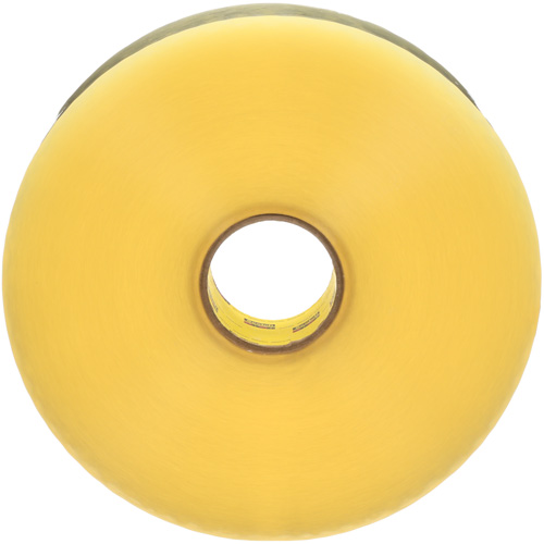 Scotch&reg; Box Sealing Tape 375, Hot Melt Adhesive, 3.1 mils, 72 mm (3") x 914 m (2998') D. Morneault & Fils