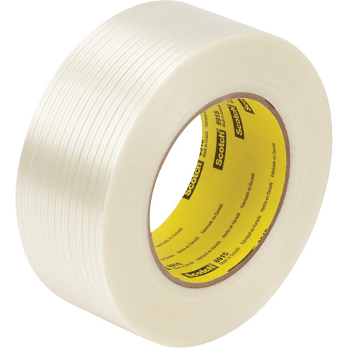 Ruban renforc&eacute; de filaments Scotch, &eacute;paisseur 6 mils, 12 mm (1/2") x 55 m (180')  D. Morneault & Fils