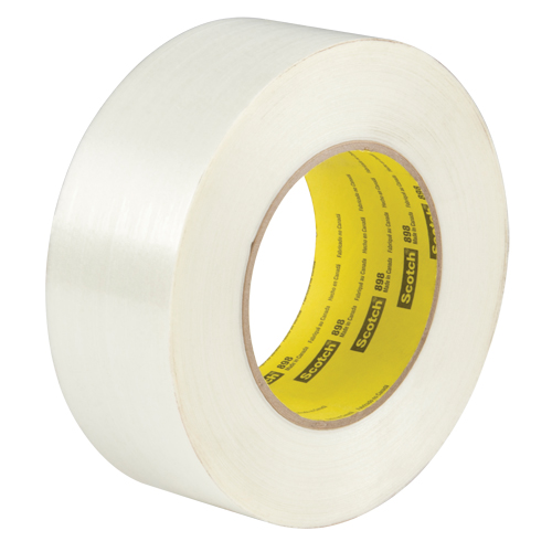Ruban renforc&eacute; de filaments Scotch, &eacute;paisseur 6,6 mils, 48 mm (1-22/25") x 55 m (180')  D. Morneault & Fils