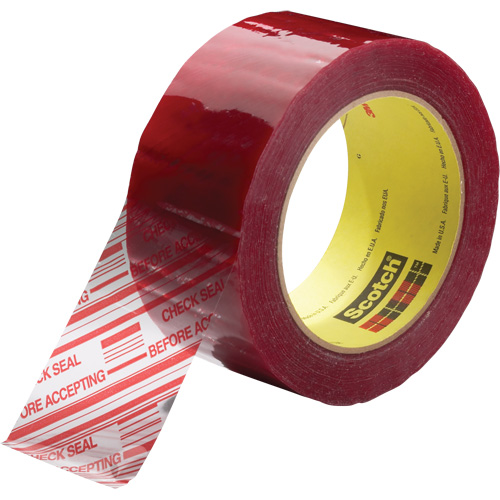 Scotch&reg; Security Message Box Sealing Tape 3779, Acrylic Adhesive, 1.8 mils, 48 mm (2") x 100 m (328') D. Morneault & Fils