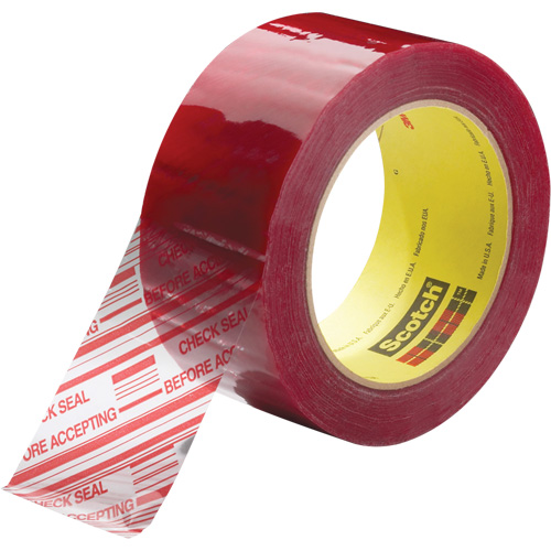 Scotch&reg; Security Message Box Sealing Tape 3779, Acrylic Adhesive, 1.8 mils, 48 mm (2") x 914 m (2998') D. Morneault & Fils