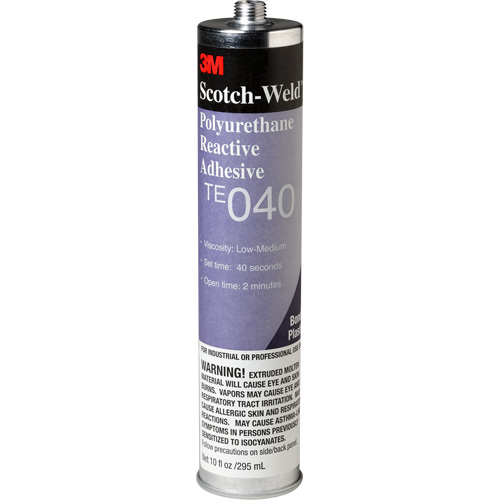Adh&eacute;sif PUR Scotch-Weld, 10 oz, Cartouche, Transparent D. Morneault & Fils