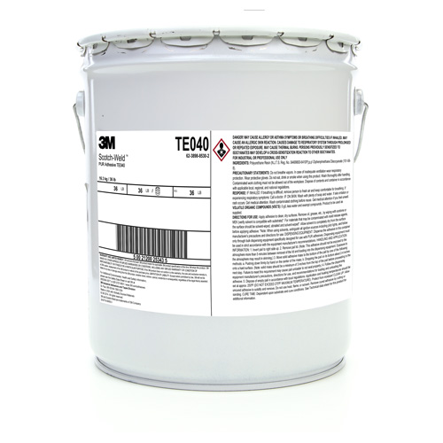 Adh&eacute;sif PUR Scotch-Weld, 5 gal., Seau, Transparent D. Morneault & Fils