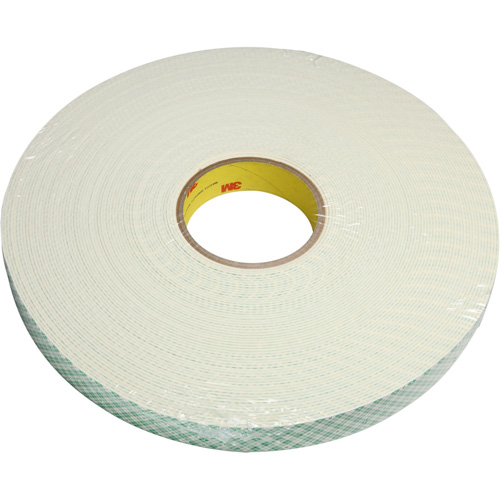 Ruban en mousse, 33 m (108') lo x 25,4 mm (1") la, 1,5 mil, Ur&eacute;thane D. Morneault & Fils