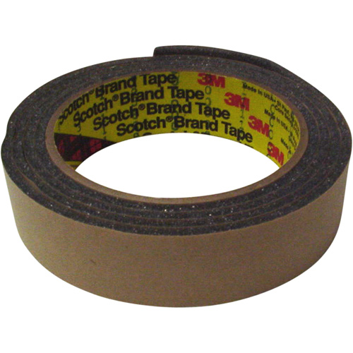 Foam Tape, 16.5 m (54') L x 12 mm (1/2") W, 62 mils, Urethane D. Morneault & Fils