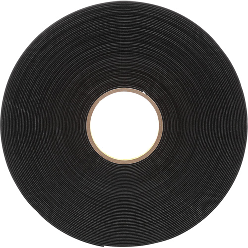 Ruban de mousse en vinyle 4516, 25,4 mm (1") la x 32,9 m (108') lo, 62 mils, Noir D. Morneault & Fils