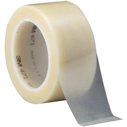 Ruban en vinyle 471, 102 mm (4") la x 32,9 m (108') lo, 5,3 mils, Jaune D. Morneault & Fils