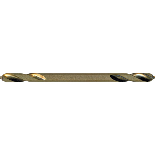 Jet-Kut&reg; Gold Super Premium M2 Twin End Drill Bit, High Speed Steel, 1/8", 1-15/16" L D. Morneault & Fils