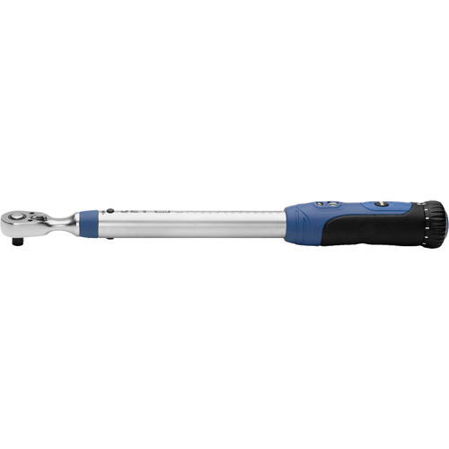 Super Heavy-Duty Torque Wrench, Click, 3/8" Square Drive, 15 - 75 lbf. Ft D. Morneault & Fils