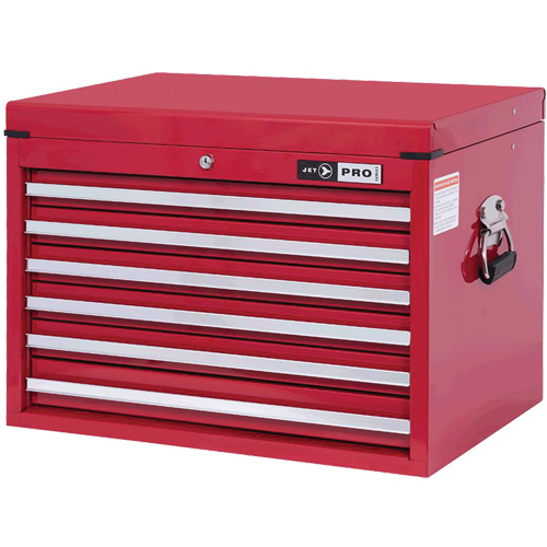 PMC2706 Pro Series Toolbox Combo, 17-7/8" D x 26" W x 18-15/16" H, Red D. Morneault & Fils