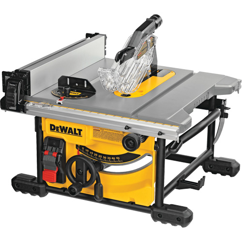 Scie &agrave; table compacte pour le chantier, 120 V, 15 A, 5800 tr/min D. Morneault & Fils