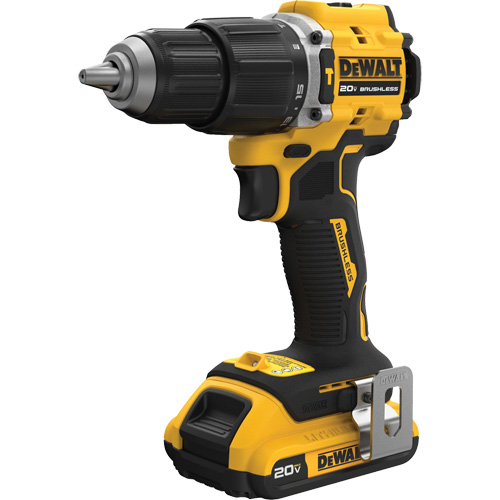 Atomic Compact Series Brushless Cordless Hammer Drill Kit, 1/2" Chuck, 20 V D. Morneault & Fils