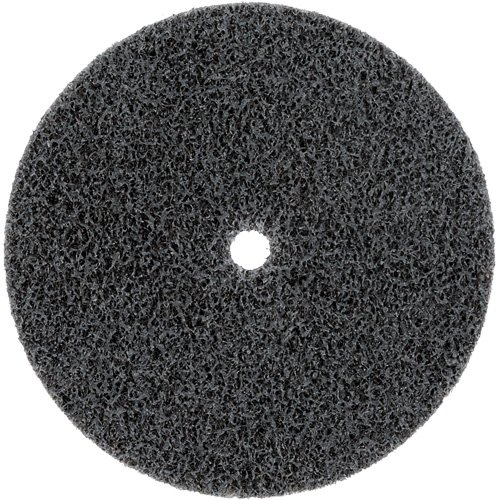 Meule homog&egrave;ne Scotch-Brite EXL, 3" x 1/2", Arbre de 1/4" D. Morneault & Fils