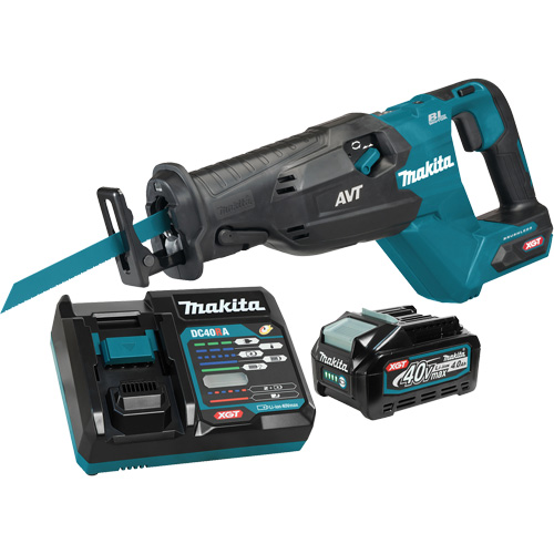 XGT Brushless Cordless Reciprocating Saw, 40 V, Lithium-Ion Battery, 0-3000 SPM D. Morneault & Fils