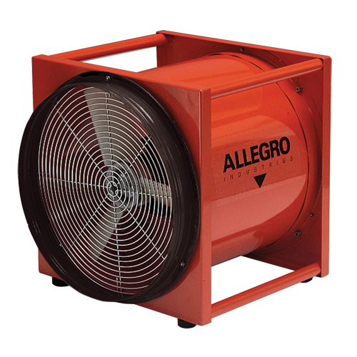 ALLEGRO INDUSTRIES Axial Blowers, 2 HP, 5500 CFM D. Morneault & Fils
