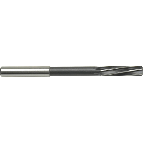 Chucking Reamer, 3/32", Spiral Flute, High Speed Cobalt, Straight Shank D. Morneault & Fils