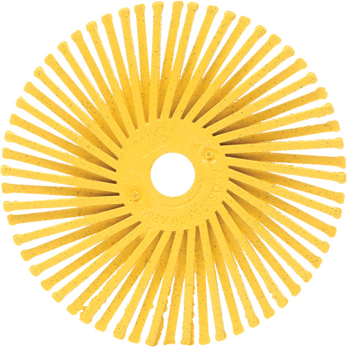 Scotch-Brite Radial Bristle Discs, Ceramic, 80 Grit, 3" Dia. D. Morneault & Fils
