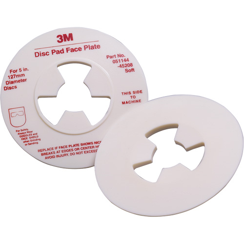 Plaque de recouvrement pour tampons pour disques 3M D. Morneault & Fils