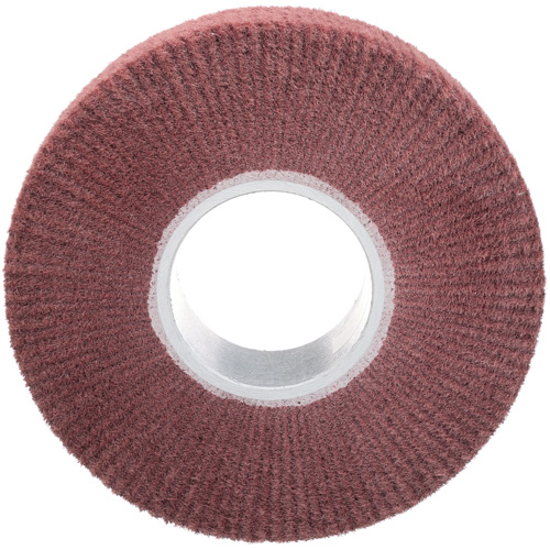 Scotch-Brite Finishing Flap Brush, Aluminum Oxide, Fine Grit, 8" x 2" x 3" D. Morneault & Fils