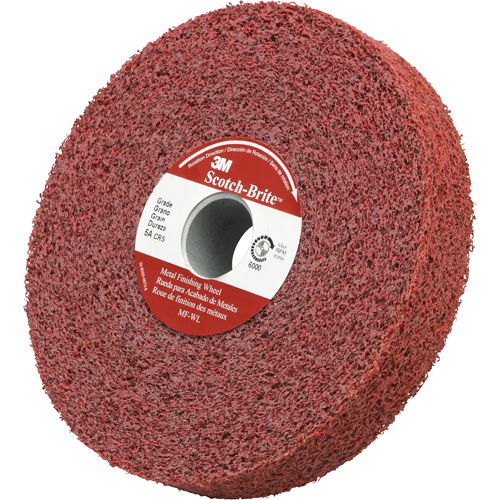 Meule pour la finition du m&eacute;tal Scotch-Brite D. Morneault & Fils