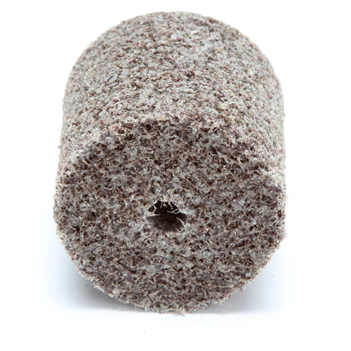 Scotch-Brite Cut & Polish Unitized Wheel, 1" x 1", 3/16"-7 Arbor, Medium Grit, Aluminum Oxide D. Morneault & Fils