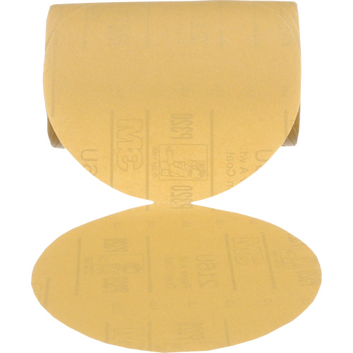 Disque dor&eacute; en rouleau Stikit, 6" dia., Grain P320, Oxyde d'aluminium D. Morneault & Fils
