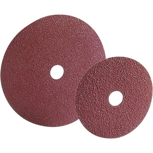 Metal F240 Fibre Discs, Aluminum Oxide, 24, 4-1/2" Dia x 7/8" Arbor D. Morneault & Fils