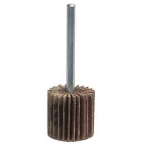 Grind-O-Flex Mini Mounted Flap Wheel, Aluminum Oxide, 120 Grit, 3" x 1" x 1/4" D. Morneault & Fils