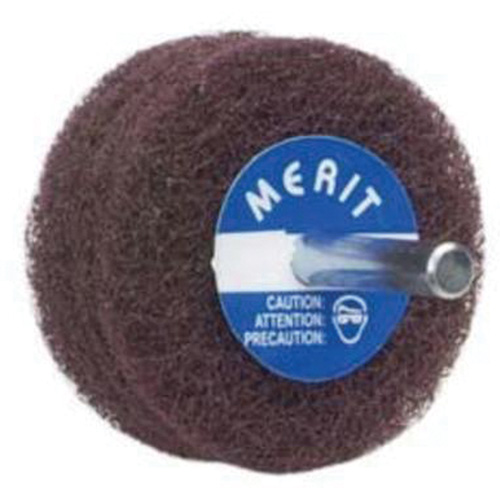 Abrasotex Non-Woven Disc Wheel, 5" Dia., Very Fine Grit, Aluminum Oxide D. Morneault & Fils