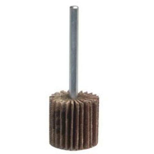 Grind-O-Flex Mini Mounted Flap Wheel, Aluminum Oxide, 320 Grit, 2" x 1/2" x 1/4" D. Morneault & Fils