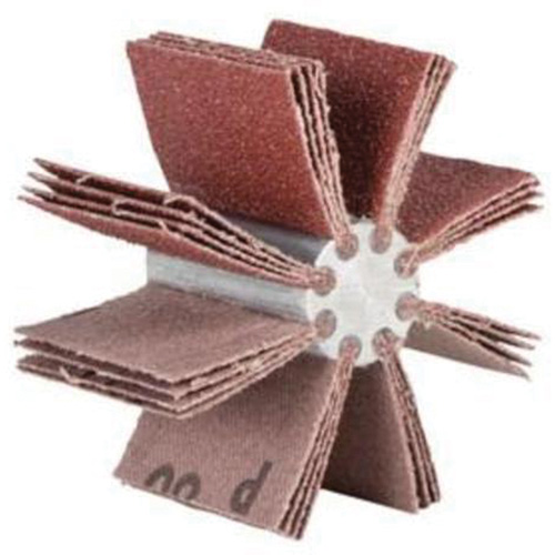 Plain Flap B-810 Bore Polisher, Aluminum Oxide, 180 Grit, 2-3/4" x 1-1/2" D. Morneault & Fils