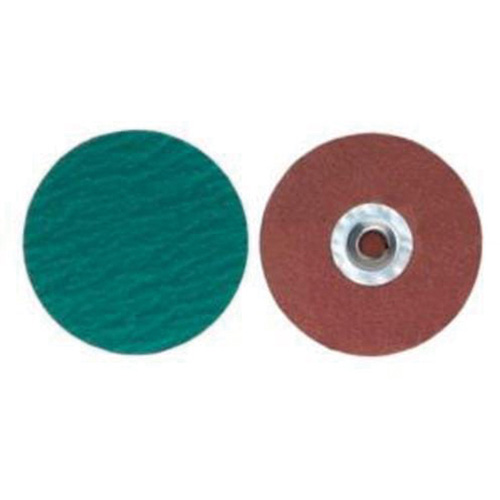 Quick-Change Cloth Disc, 4" Dia., 120 Grit, Zirconium D. Morneault & Fils