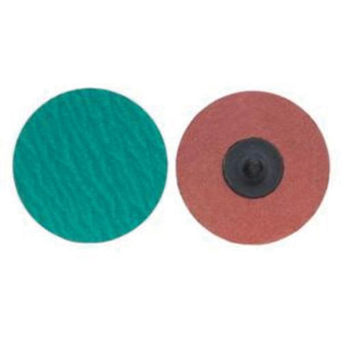 Quick-Change Cloth Disc, 1" Dia., 60 Grit, Zirconium D. Morneault & Fils