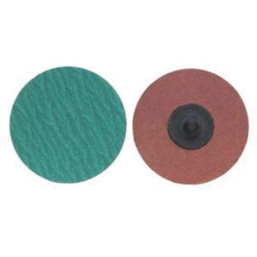 Quick-Change Discs, 3" Dia., 36 Grit, Zirconia Alumina D. Morneault & Fils